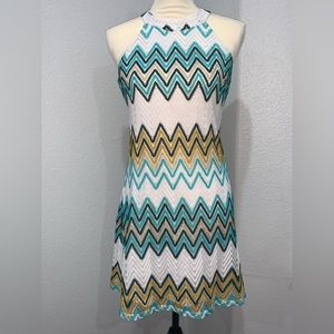 Candies Colorful Zigzag‎ Dress Size S